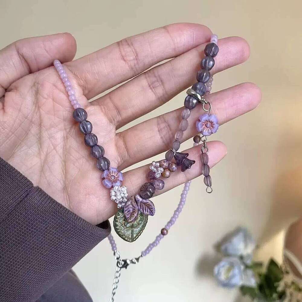 Kpop Y2K Heart Pendant Choker Colorful Necklace Clavicle Chain for Women Girl Sweet Aesthetic Jewelry Party H260312