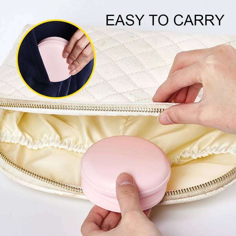 Portable Outdoors Silicone Folding with Lid for Camping Travel Water Cup 260ml 180ml Mini Pocket Coffee Cups Heat Resistant Z260313