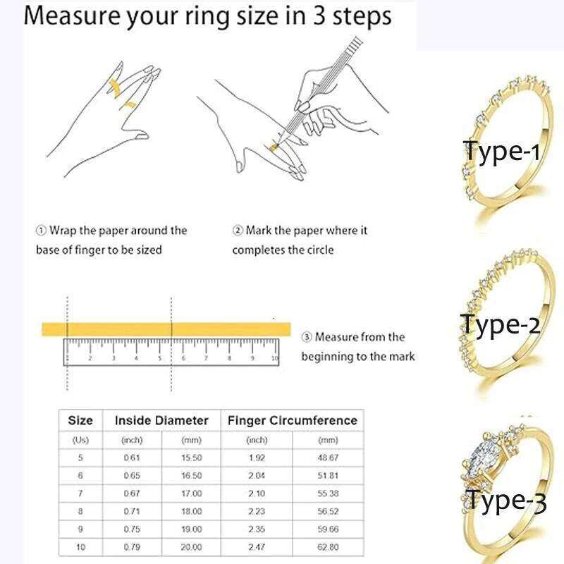 Stackable Rings for Women Dainty 14K Trendy Gold Plated Non Tarnish Stacking Cubic Zirconia Fashion Ring Jewelry Size 6 -10 H260312