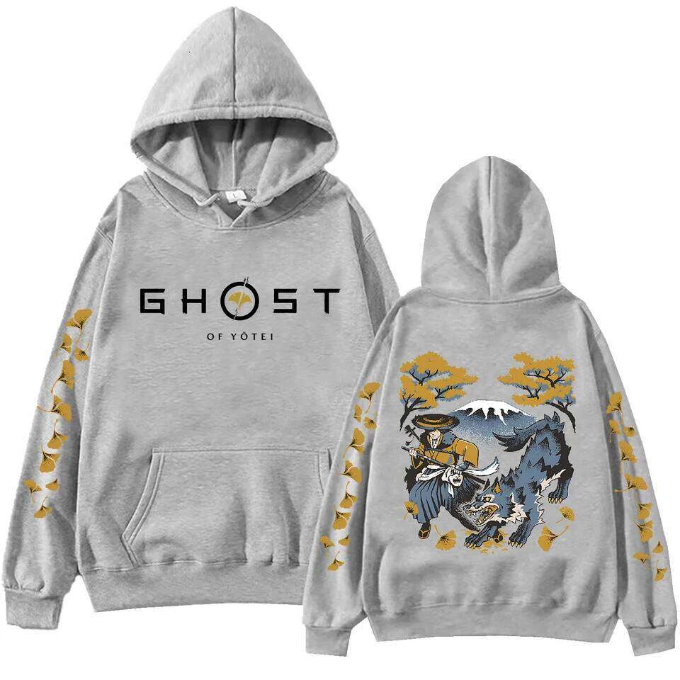 and Ghost of Yotei 2025 Hoodie Men Women Harajuku Game Merch Pullover Tops Sweatshirt Gift Z260314