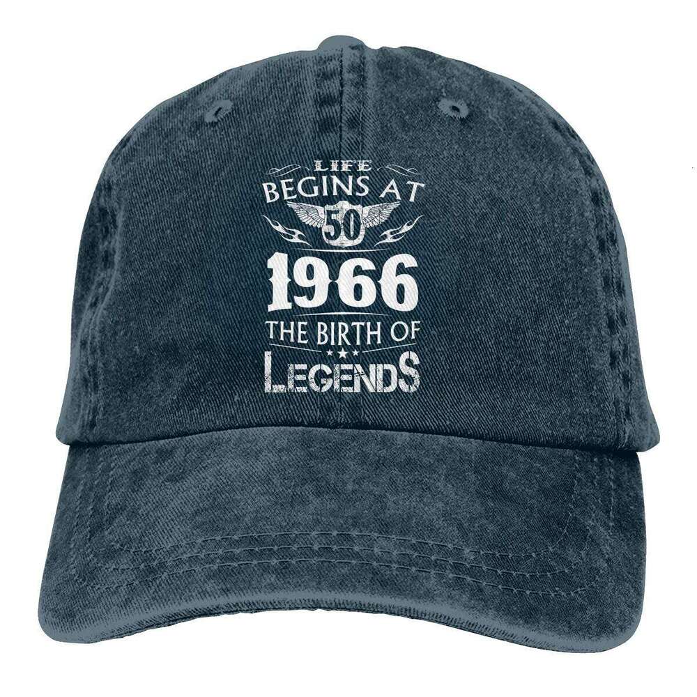 Life Begins At - 1966 The Birth Of Legends Baseball Cap Men 50 Years Old Born in 1971 colors Women Summer Snapback Caps Z260314