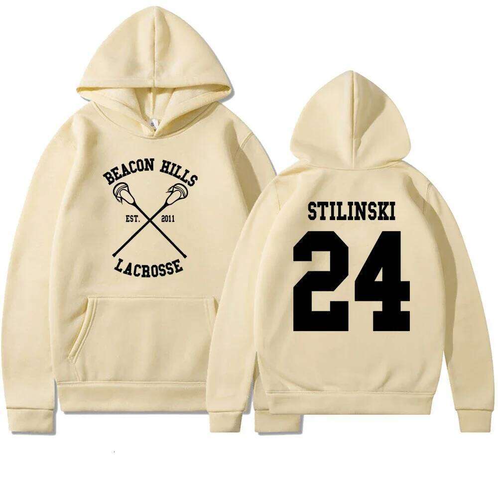 Teen Wolf Hoodies STILINSKI 24 LAHEY 14 MCCALL 11 Fashion Print Streetwear Men Women Sports Sweatshirts Hoodie Harajuku Clothing 26Y0313