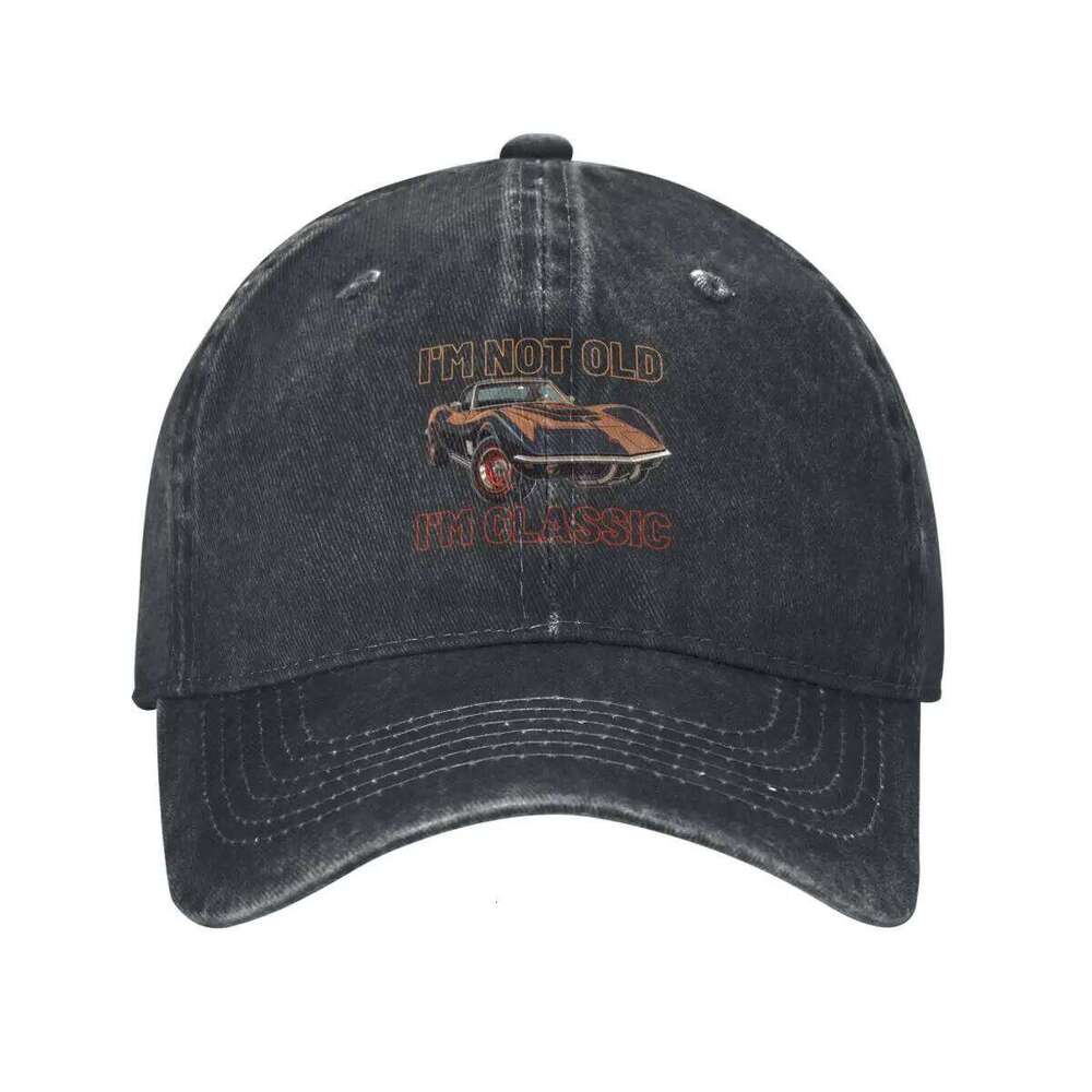 not old, I'm classic, Chevy C3 Corvette Stingray Baseball Cap Beach Outing Hip Hop Girl'S Hats Men's Z260313