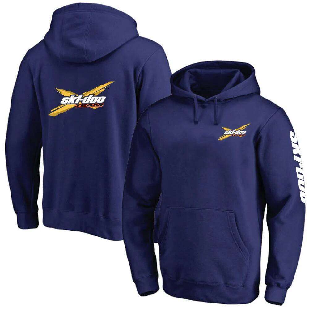 2025 New Printing Men Ski Doo Can-am Spring and Autumn Style Solid Color Pullover Hoodies Loose Fashion Clothing Hooded Tops Z260314