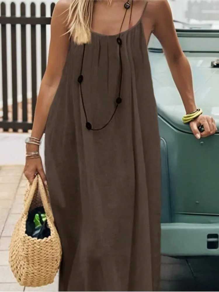 New Style Womens Strapless Backless Loose Dress Summer Fashion Elegant Casual Solid Holiday Party Dresses For Women Robe FemmeT260314