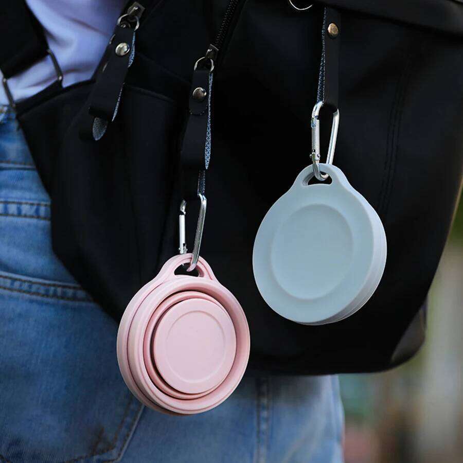 180ML Water Cup Foldable with Lid Coffee Outdoor Travel Portable Drinking Tea Telescopic 1PC Folding Mini Silicone Supplies Z260314