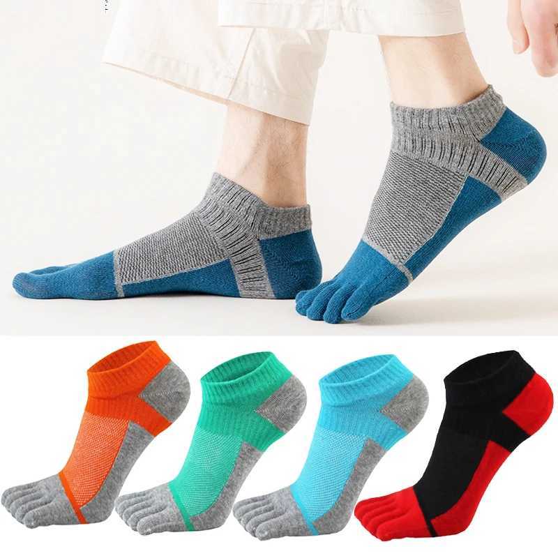 Five Finger Socks Mens Casual sports socks Mesh Breathable Ankle Socks Cotton High quality Shaping Anti Friction Toes Socks New D260313