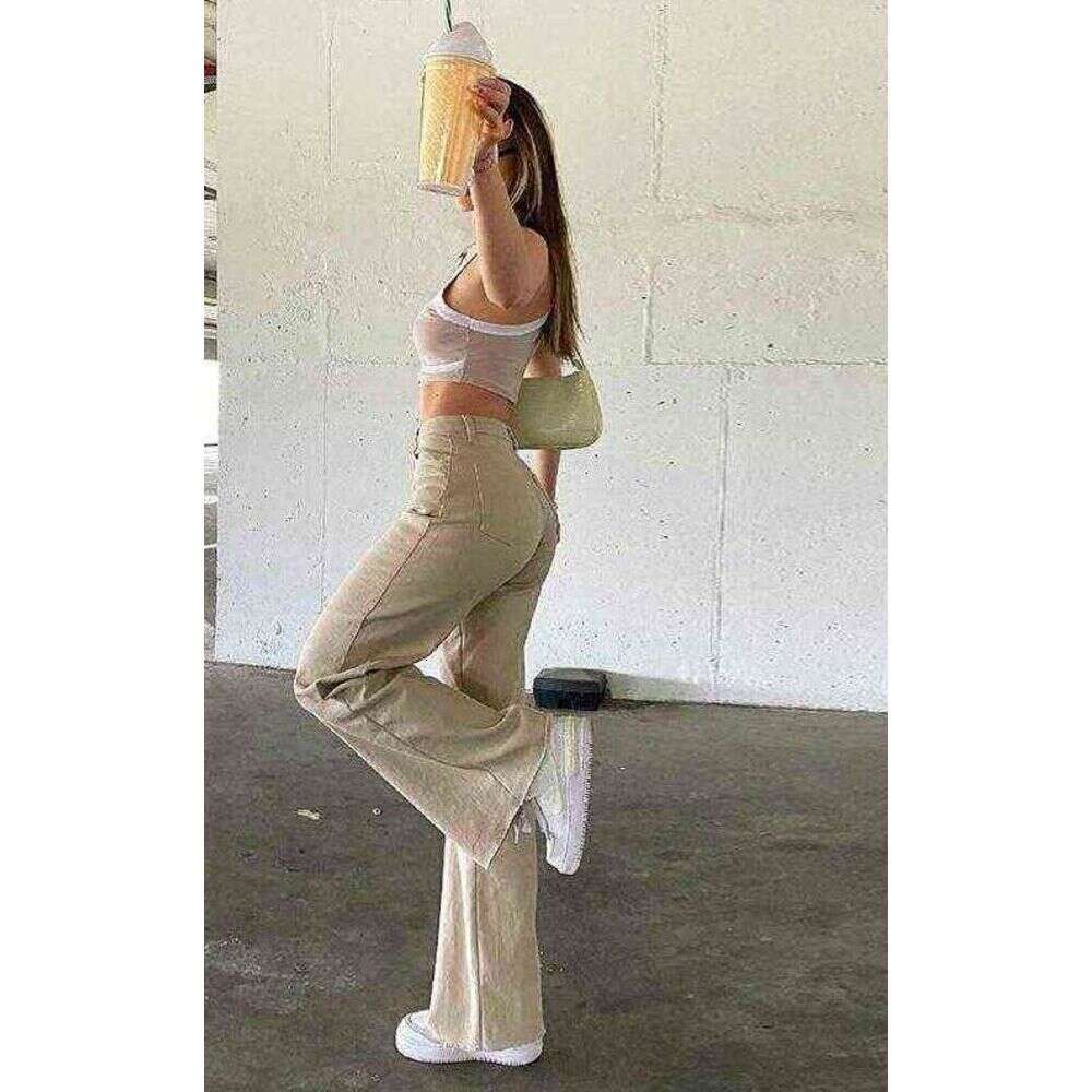 Fashion Loose Jeans For Women High Waist Stretch Wide Leg Femme Trousers Casual Comfort Denim Mom Washed Jean Pants 211111 Z260312