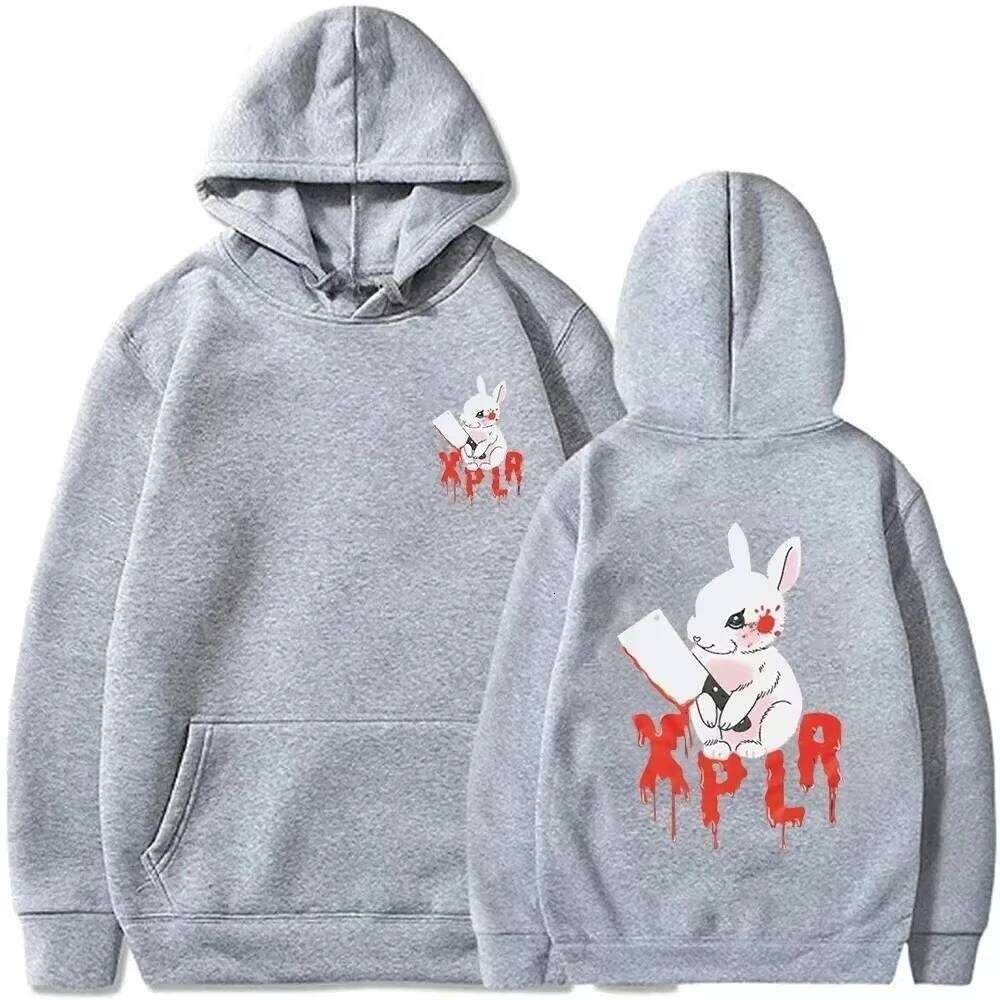 2025 Sam Xplr Merch Colby autumn Hat Rabbit pocket Men's casual fashion sweatshirt Printed Sweatshirt Z260315