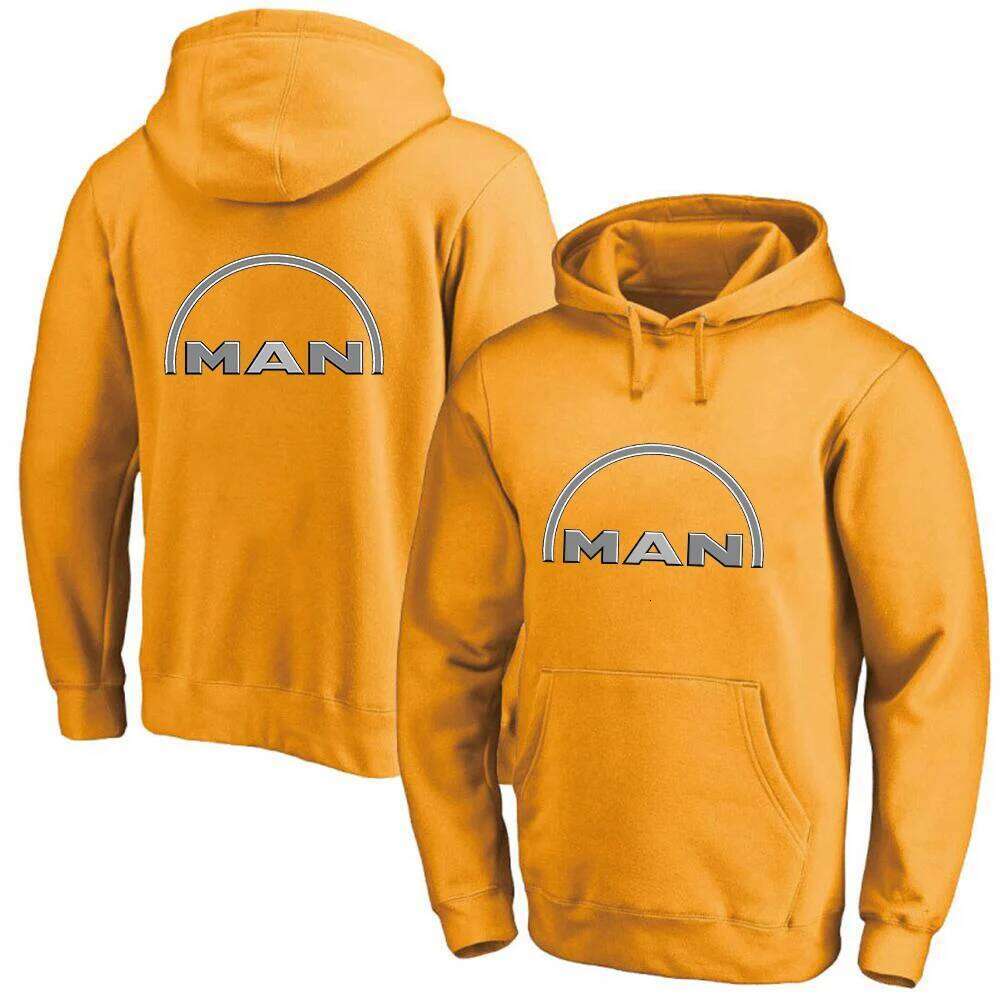 2025 Spring And Autumn Man's Truck Man Car Logo Print Solid Color Pullover Hoodies Loose Comfortable Personality Hooded Coat Z260314