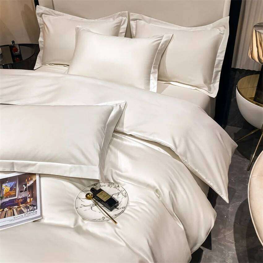 Bedding Set 100% Egyptian Cotton Duvet Cover Pillowcase Ru Europe Double Queen King Size Linen Soft Bed Sheet Sets H260312 - view 7