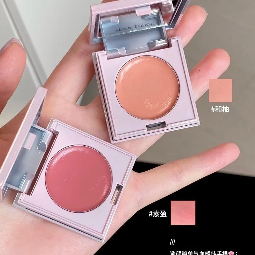 RED CHAMBER Multi Purpose Paste Powder Blusher Cream Glitter Eye Makeup Highlighter RC Face Palette Make up Korean Cream Blush 260305