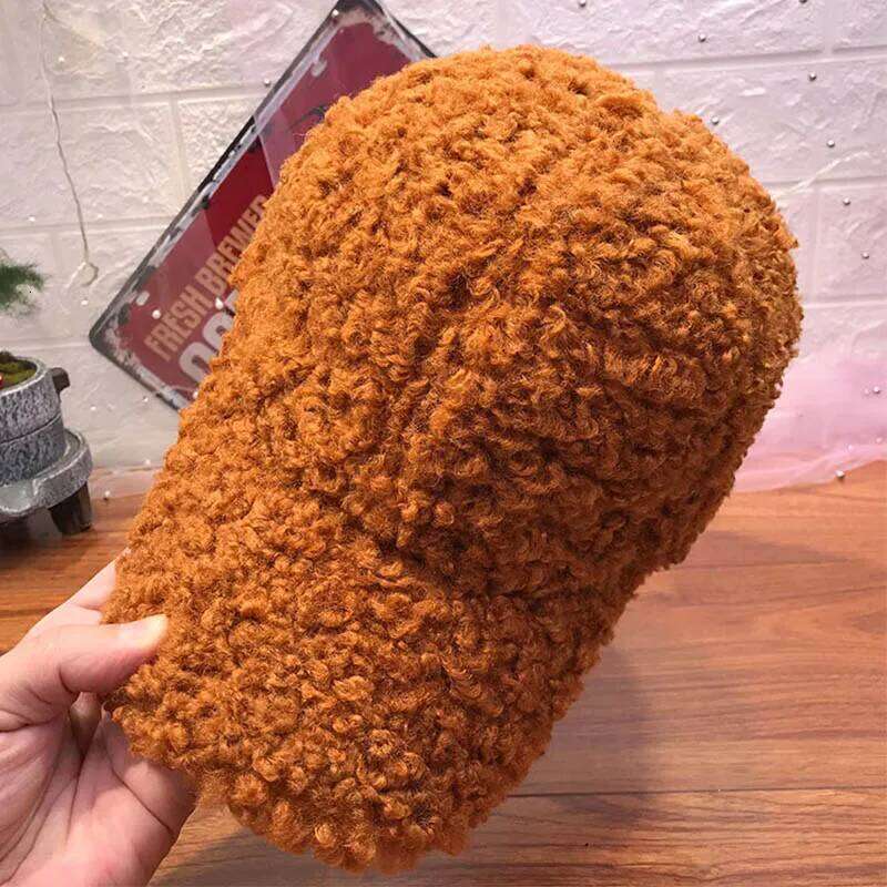 New Casual Outdoor Warm Winter Girl Women Adjustable Animal Pattern Faux Fur Baseball Cap Cotton Hip-Hop Hat Visor 55-59cm Z260313