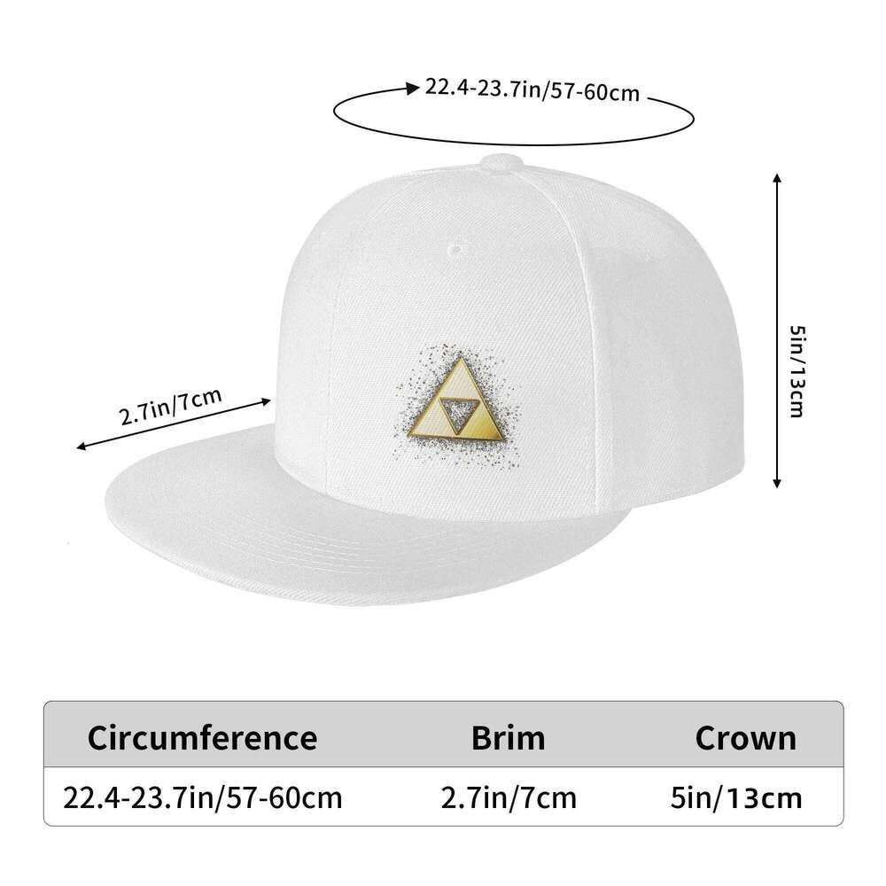 Gold Triforce Symbol Zelda Unisex Caps Outdoor Trucker Baseball Cap Snapback Hats Breathable Casquette Z260314