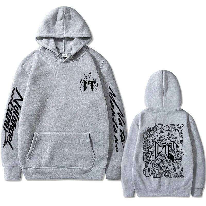 Singer Natanael Cano Corridos Tumbados Sloth CT Double Printing Hoodie Harajuku Sweatshirts Women Men Long Sleeve Clothes Z260315