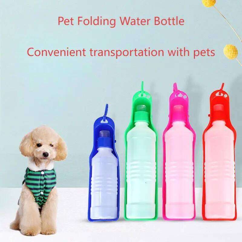 UOK Out Walking Portable Bottle Dog Drinking Cup Cat Pet Water Feeding Supplies 26W0313