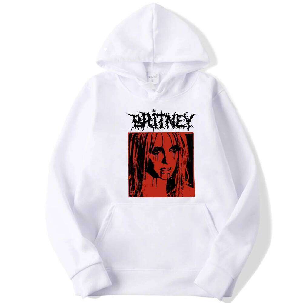 Britney Spears Metal Rock Graphic Hoodies Male and Female Z260314