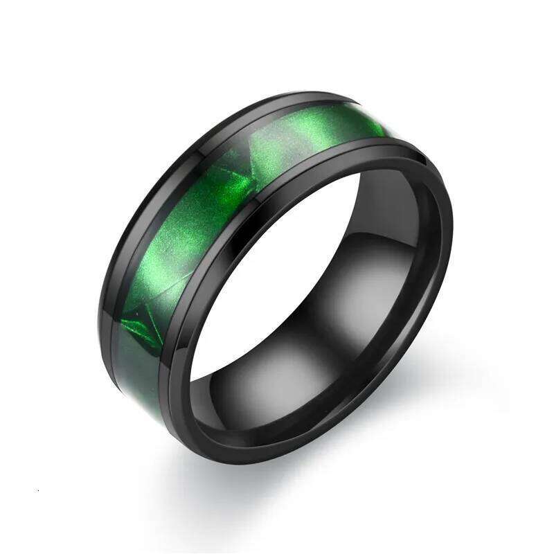 Autumn and Winter New Style Fashion Couple Romantic Women Ring Trendy Men Stainless Steel Rings Wedding Band Jewelry H260312