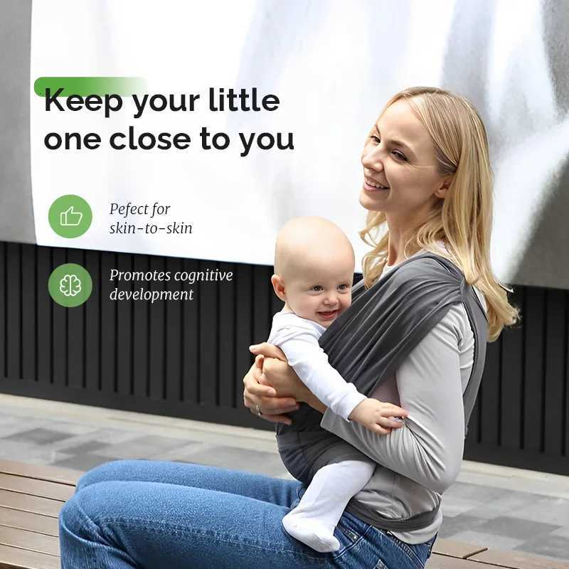 Ergonomic Baby Backpack Newborn Sling with Backpack Straps Outdoor Parenting X-shaped Support Comfortable Baby Carrier X260313