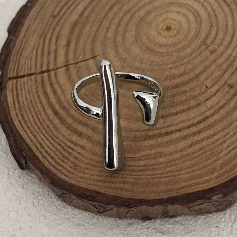925 Sterling Silver Rings Women Men Fine Jewelry Finger Adjustable Open SImple Strip Ring For Party Birthday Gift H260312