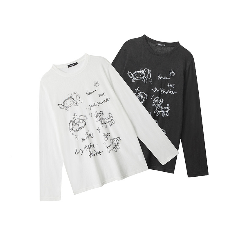 Heyhenry Thin Sun-protective Printed Long-sleeve Cover-up Top Designer Hoodie Designer Shirt Summer American Polo Shirt Style Casual Loose Round-neck 