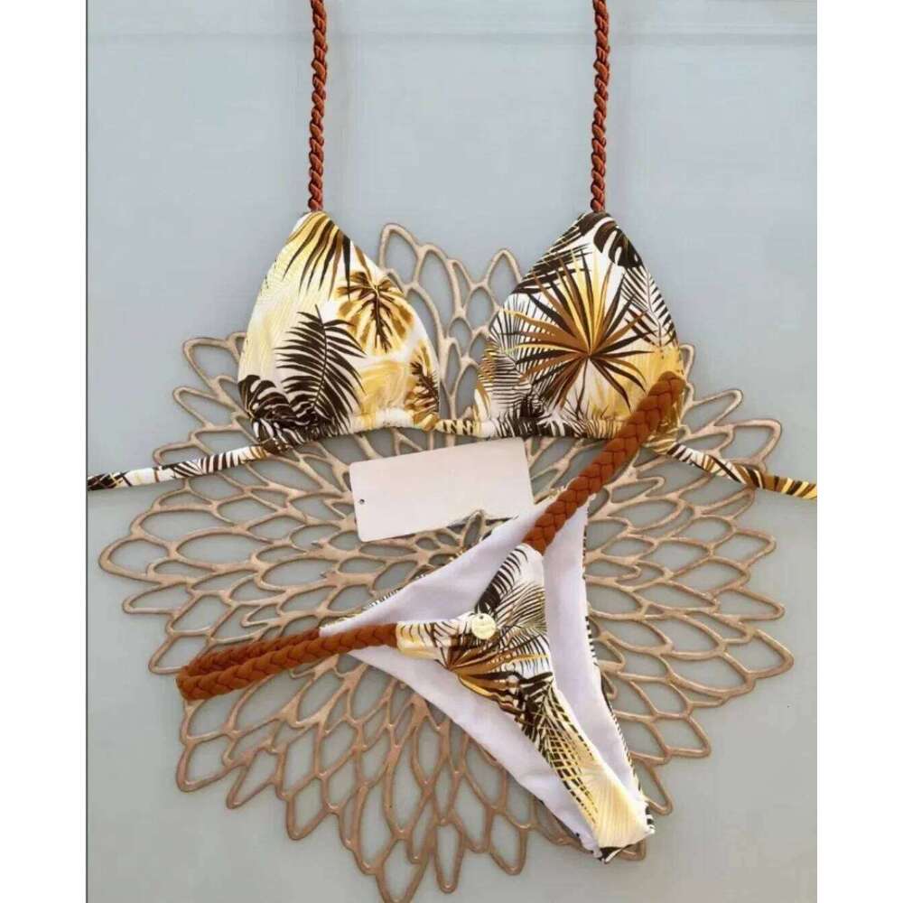 New Sexy Women Bikini Beach Holiday Swimsuit Two-piece Set Y260303