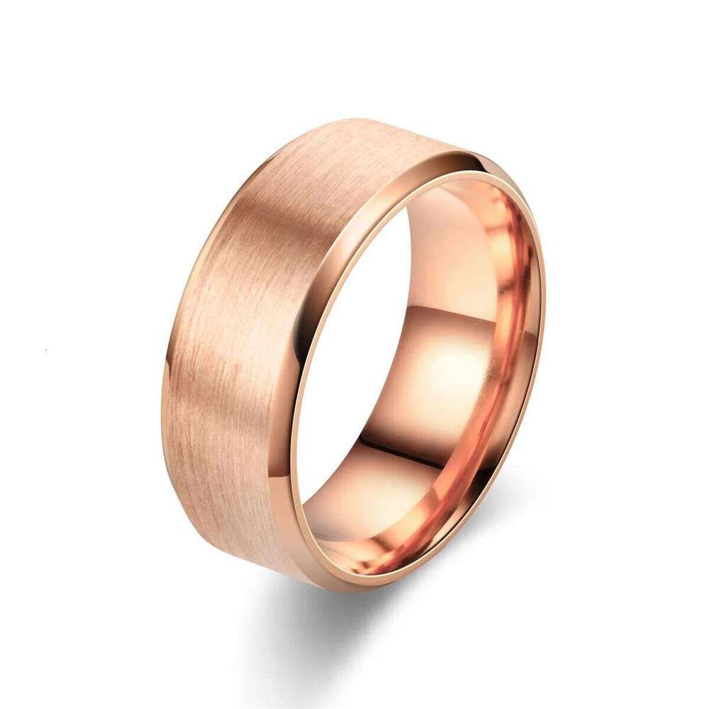 Classic Matte Finish Stainless Steel Ring Unisex Adjustable Band Jewelry Accessory for Men And Women Size 6 to 13 H260312
