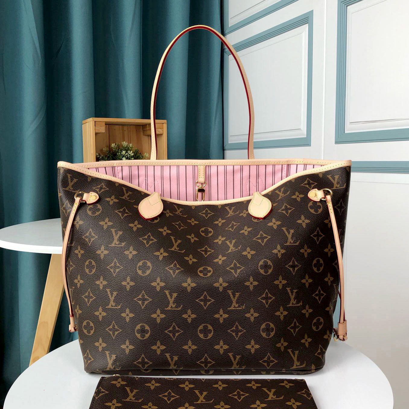 10A designer bag tote bag fashion totes leather handbag mm women bags high capacity composite shopping bags old flower brown lattice bag quality travel beach bag