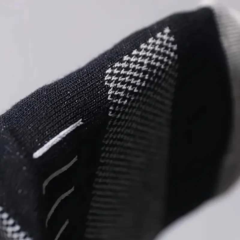 5 pairs of mens mid tube work socks with three styles moisture wicking and sweat wicking sports socks D260313