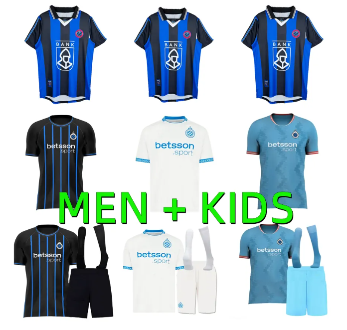 25 26 ClUb Brugge Soccer Jerseys 2025 2026 Maillot Foot V.BADJI MATA KOSSOUNOU VANAKEN DE KETELAERE LANG JERSEY FOOTBALL SHIRT Football Shirt men kids kit socks