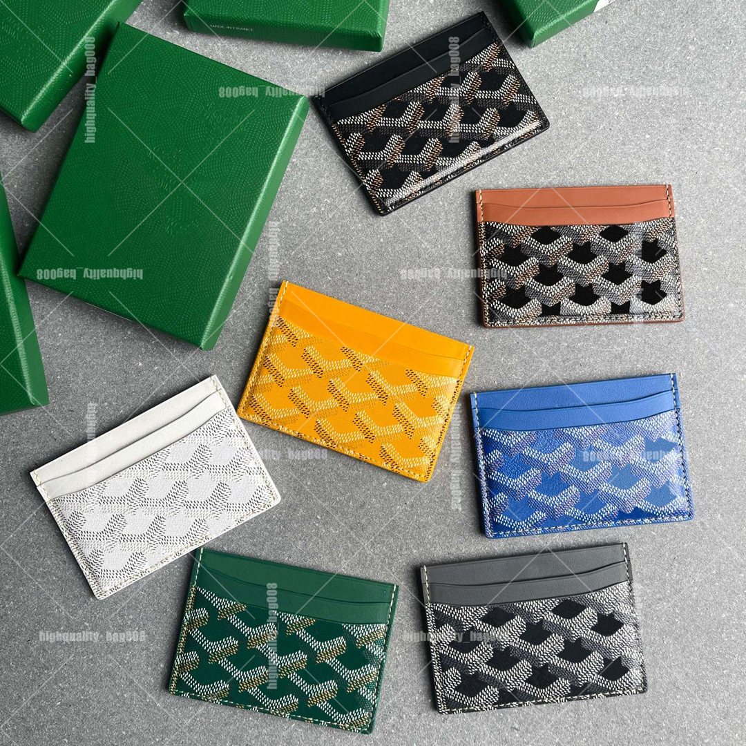 Designer Wallet Men Card Holder Luxury Mens Wallet Fashion Wallets Designer Woman High-quality Credit Card Holder Business Card Passport Holder Letter Print Purse