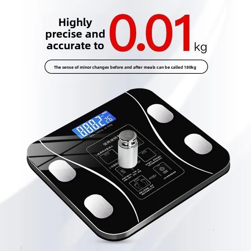 USB Body Fat Scale Intelligent and Precise Home Adult Small Electronic Weighing 260304