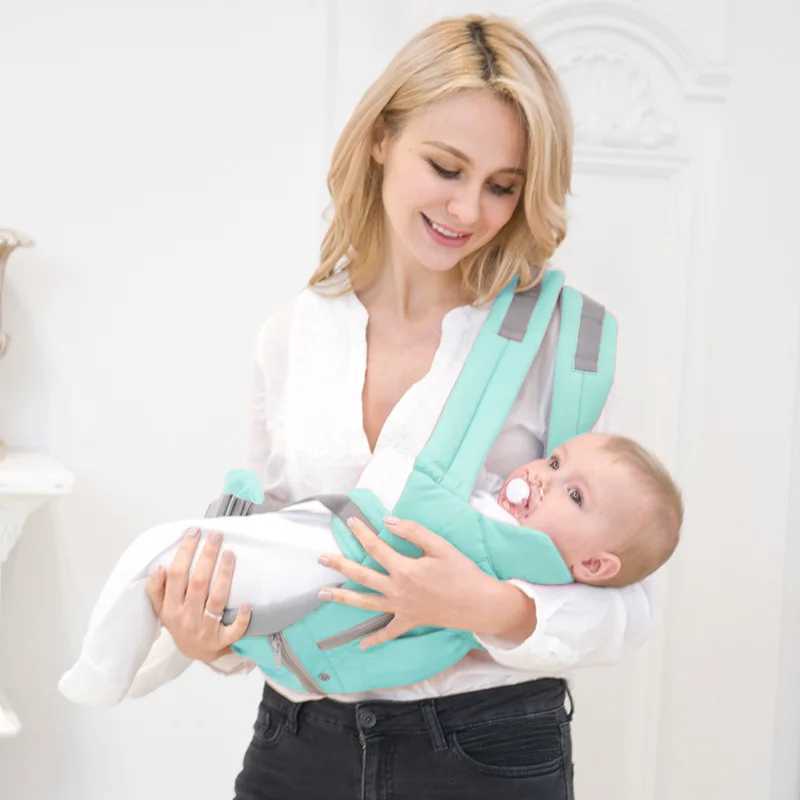 Breathable Ergonomic Baby Carrier Backpack Portable Infant Baby Carrier Kangaroo Hipseat Heaps Baby Sling Carrier Wrap for 0-36M X260313