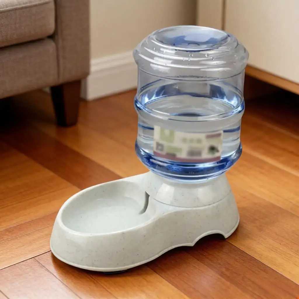 Pet Automatic Water Feeder Adequate Capacity Non Slip Stable Pet Water Container Home Pet Practical Lightweight Water Dispenser H260313