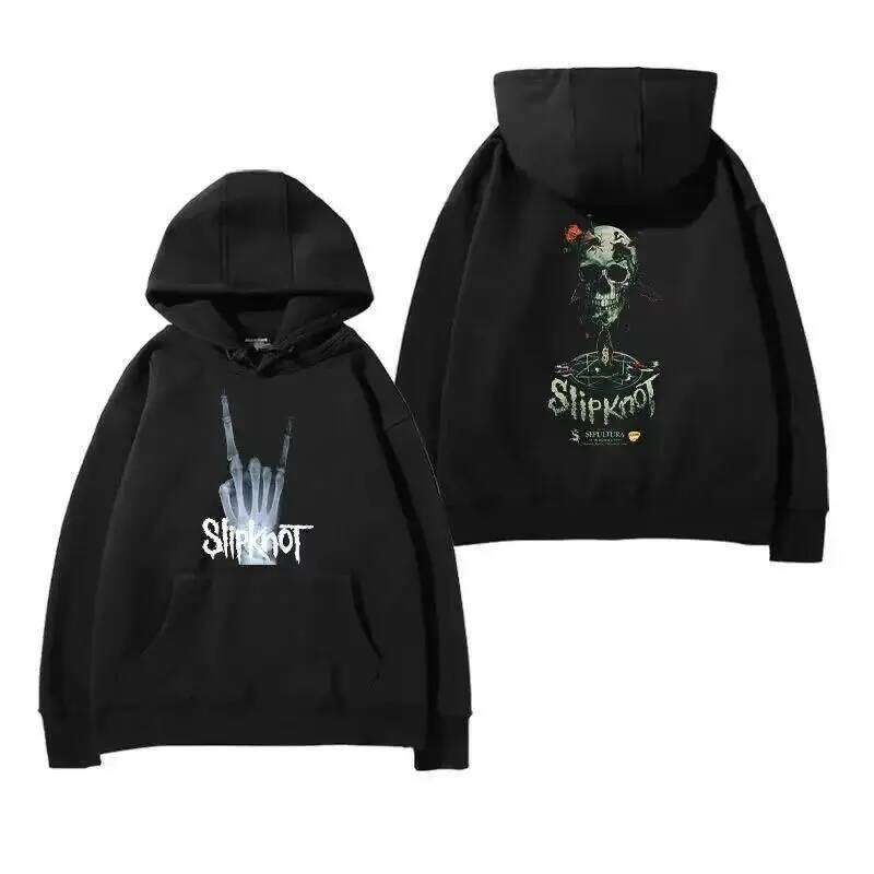 Slipknot Live Knot Band Hoodie Men Heavy Metal Rock Surrou Singer Graphic Printing Fancy Music Gift Casual Sweatshirts for Fans Z260314