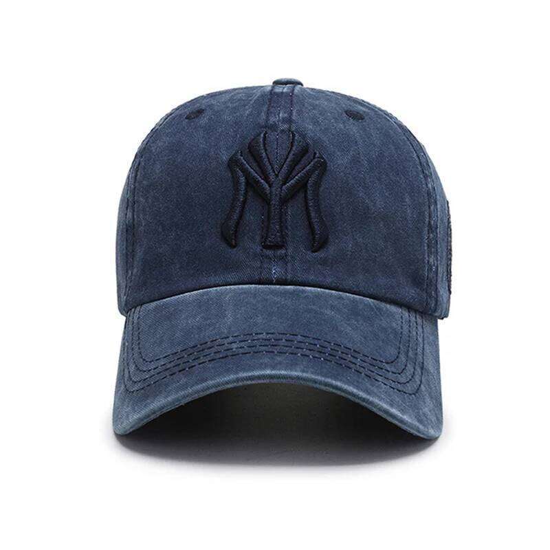 Vintage Men Women Baseball Cap MY Letters Embroidery Summer Sun Visor Snapback Washed Ins Popular Hip Hop Trucker Dad Hat MZ0223 Z260314