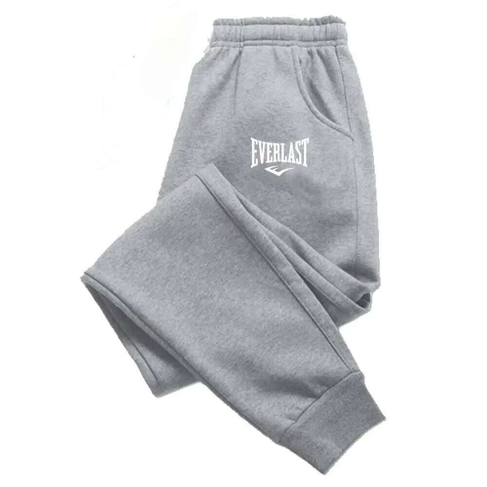 New Men's Autumn and Winter Casual Running Pants, Fashionable Street Style Sports Sweatpants Z260315