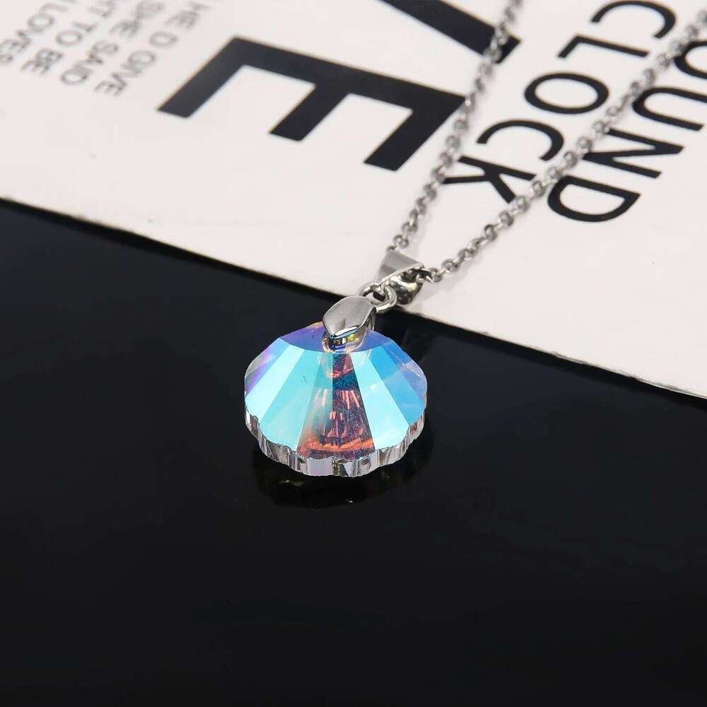 Game and Deepspace Rafayel Gemstone Shell Pendant Necklace for Women Men Cosplay Jewelry Gifts H260312