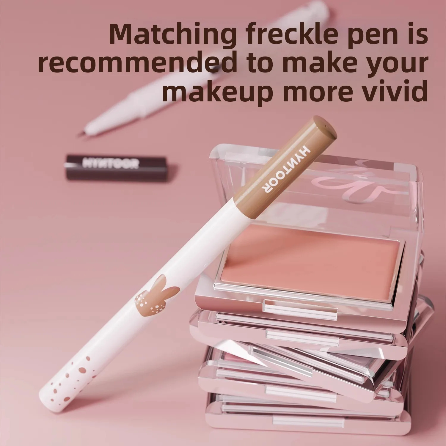 HYNTOOR Base Makeup Blush Cream Brightens Concealer Cream Brightens Shrinking and Expanding Facial Makeup 260305