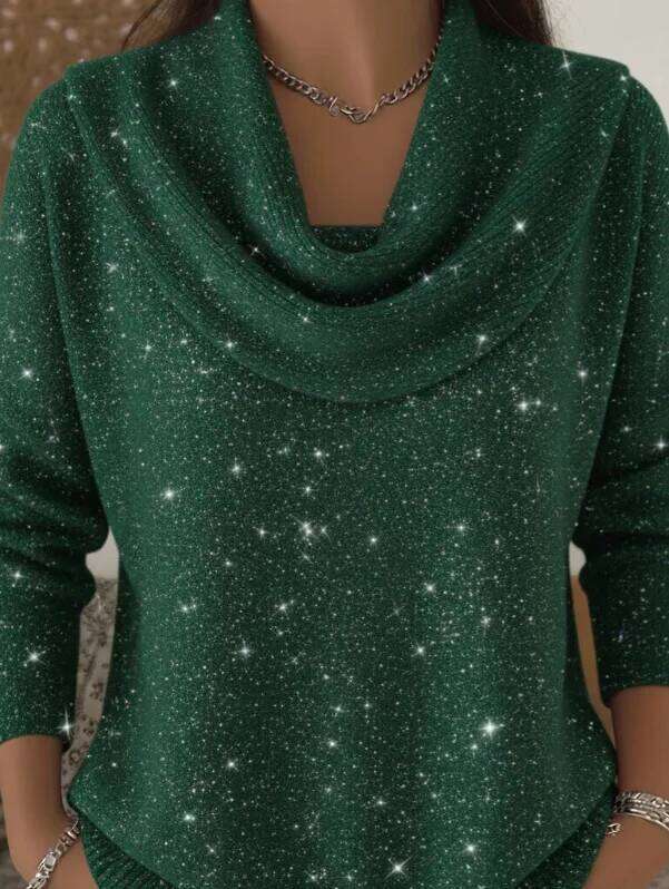 Pullovers Women Sweaters Knitted Solid Full Sleeve Jumpers Y2k Streetwear Elegant Splice Knit Work Casual Autumn Winter 2025 Z260313