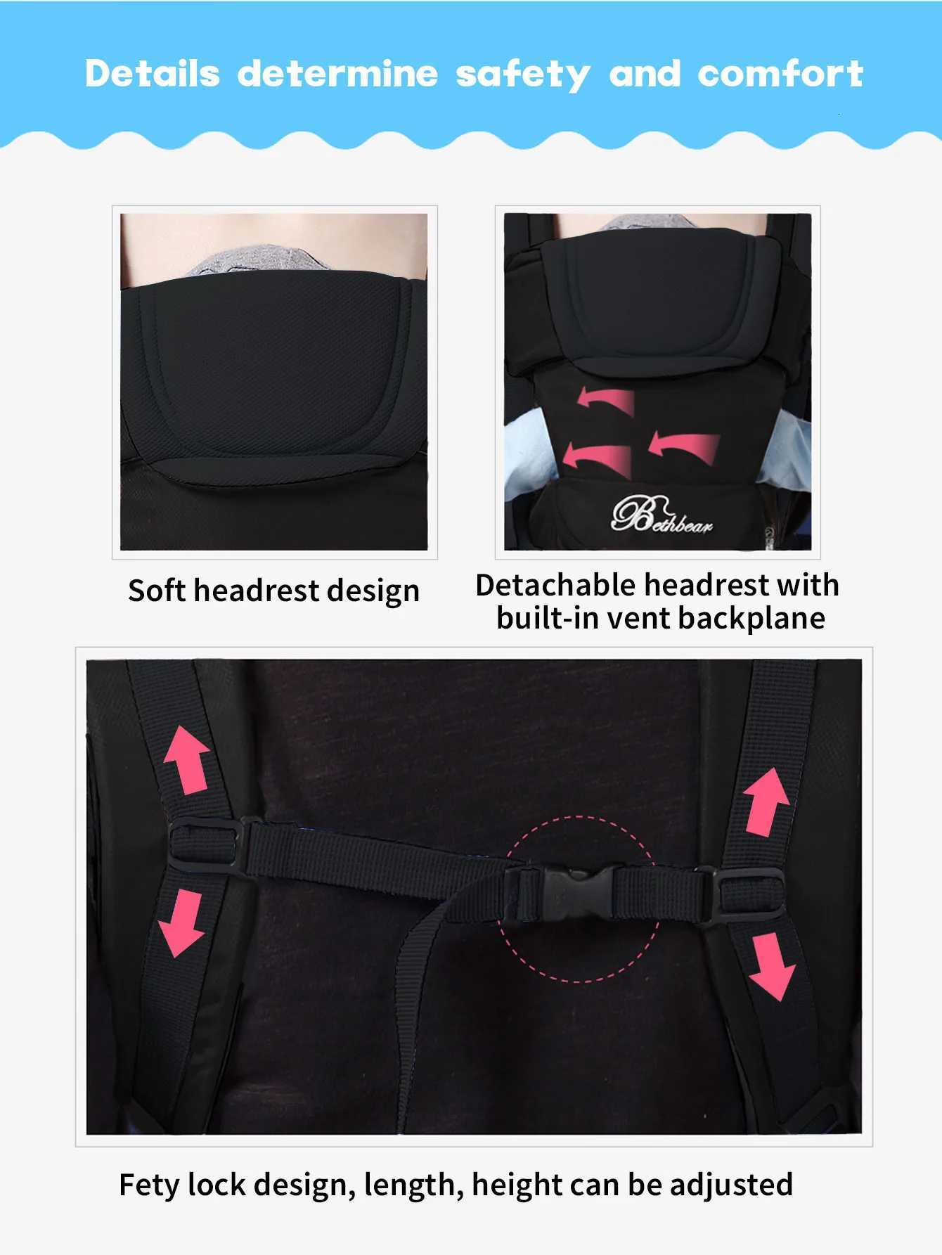 Baby Carrier for Newborns Toddlers Ergonomic Hands-Free Design X260313