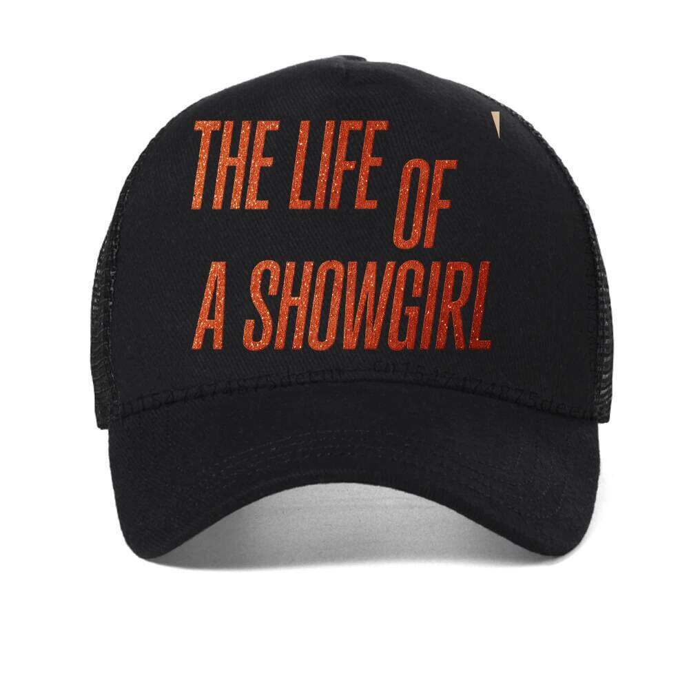 Taylor New Ablum The Life of A Showgirl baseball cap Fashion Summer Women HarajukuTrend Casual caps mesh Breathable hat Z260313