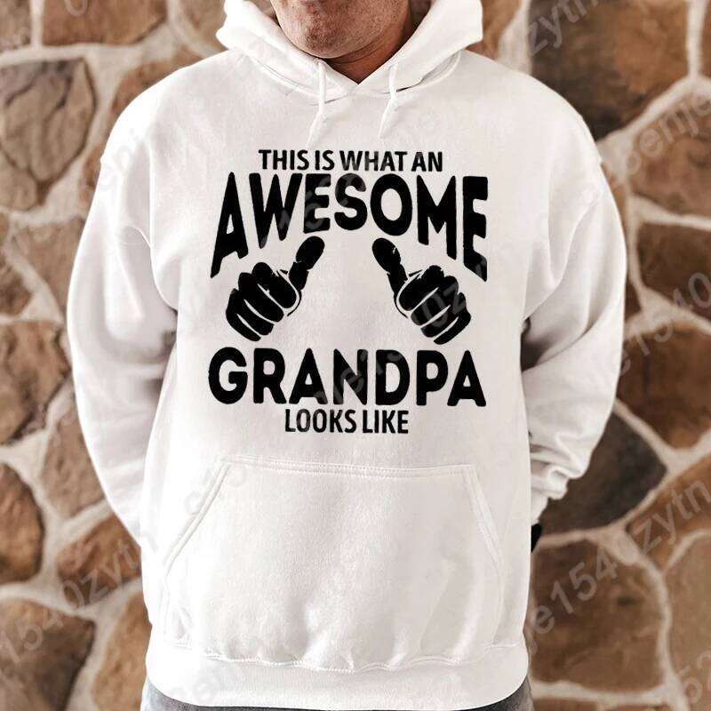 This Is What An Awesome Grandpa Looks Like Graphic Hoodies Men Winter And Autumn Pullovers Casual Long Sleeve Hooded Sweatshirts Z260314