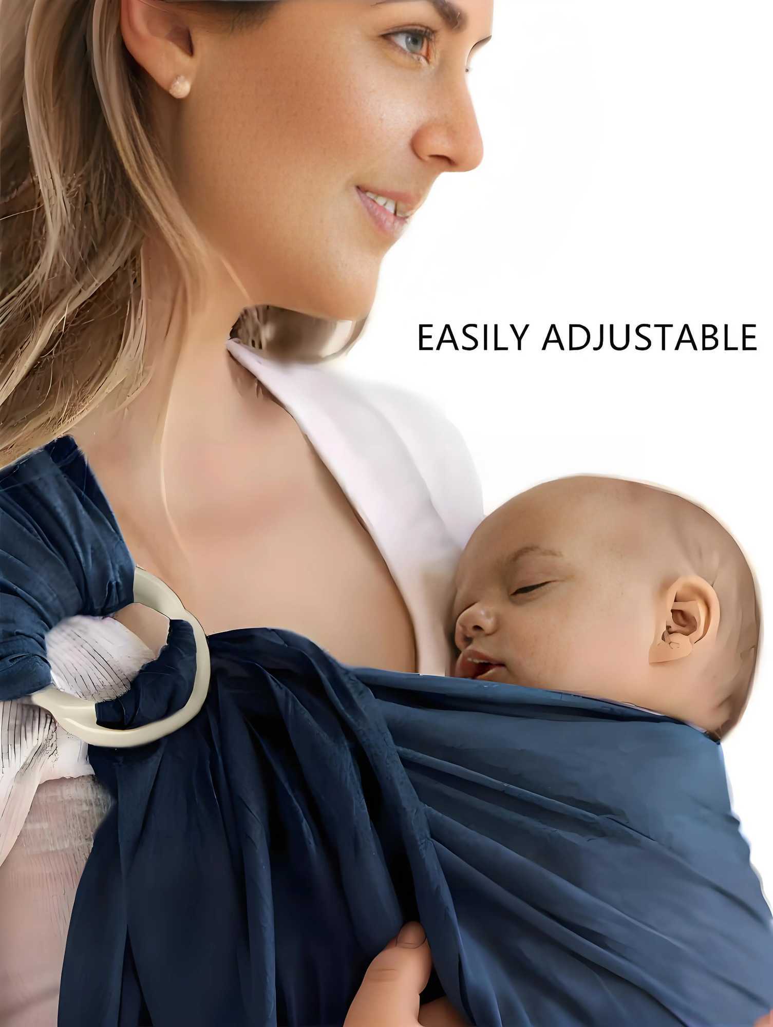Cotton Maternity Front-Carrying Baby Sling Soft Baby Carrier Comfortable Baby Bag for Easy Transport X260313