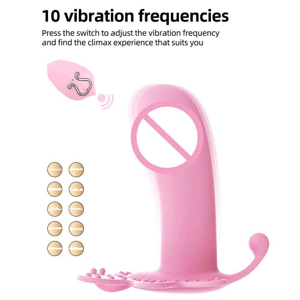 Powerful Wearable Wireless Panties Dildo Vibrator for Women G Spot Clitoris Stimulator Vagina Massage Erotic Sex Toy 26H0313