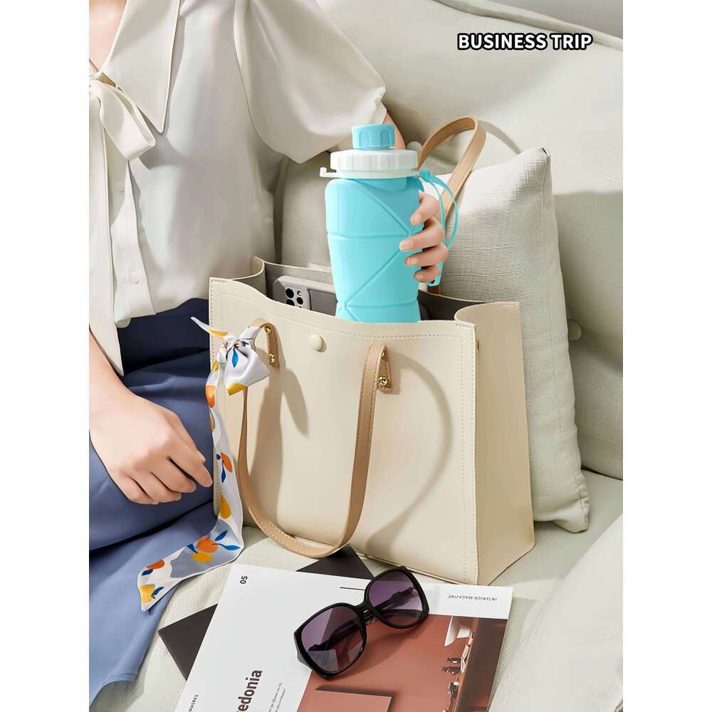 Outdoor silicone folding portable outdoor sports water travel coffee anti drop gift cup Z260314