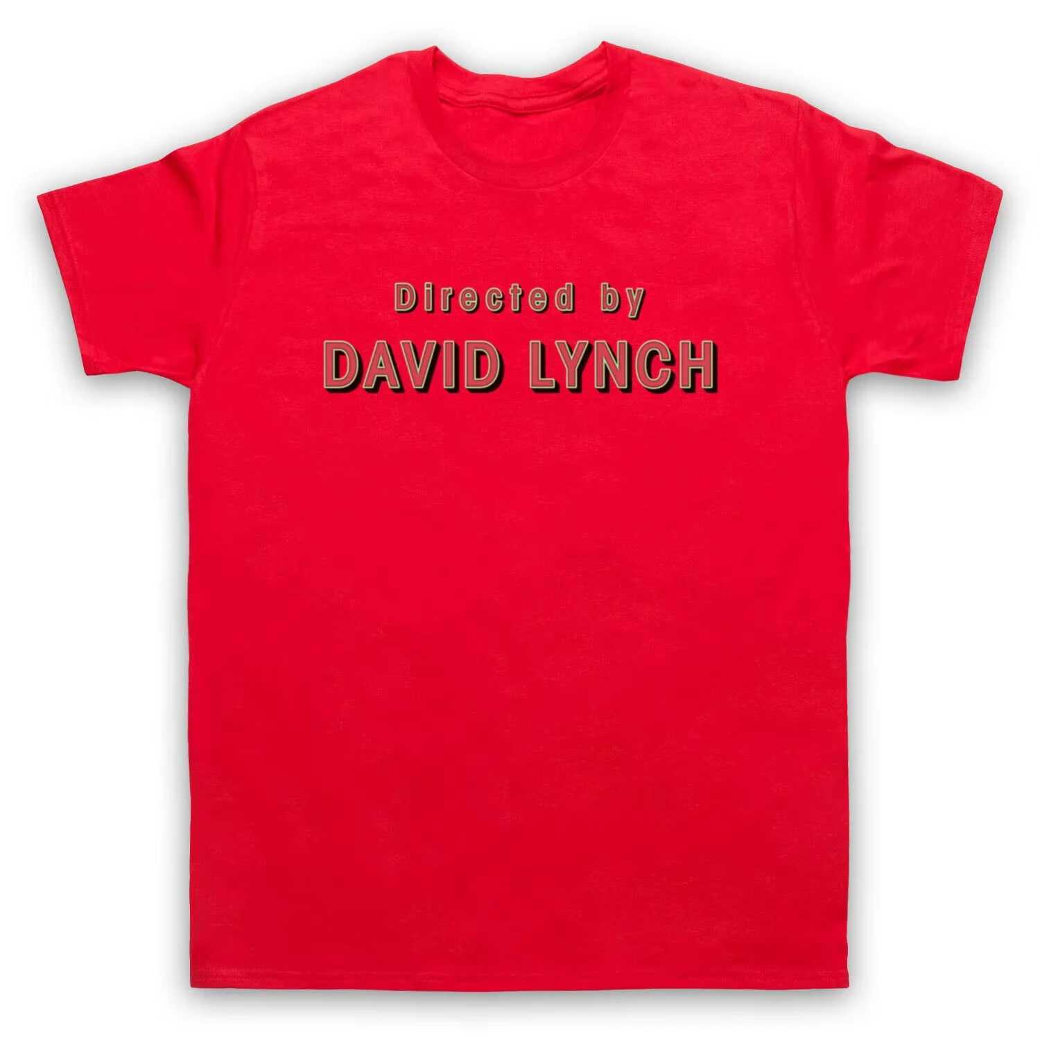 2026 T-shirts Are Selling Well in Summer TWIN PEAKS DIRECTED BY DAVID LYNCH CULT TV SHOW Printed T-shirt D260313