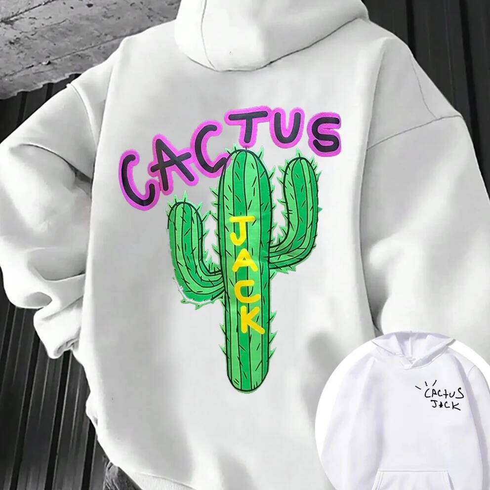Funny Streetwear Hip Hop Men Woman Hoodies Travis Cantum Jack Print Unisex Top Fashion Casual Loose Couple Simple Clothing Z260314