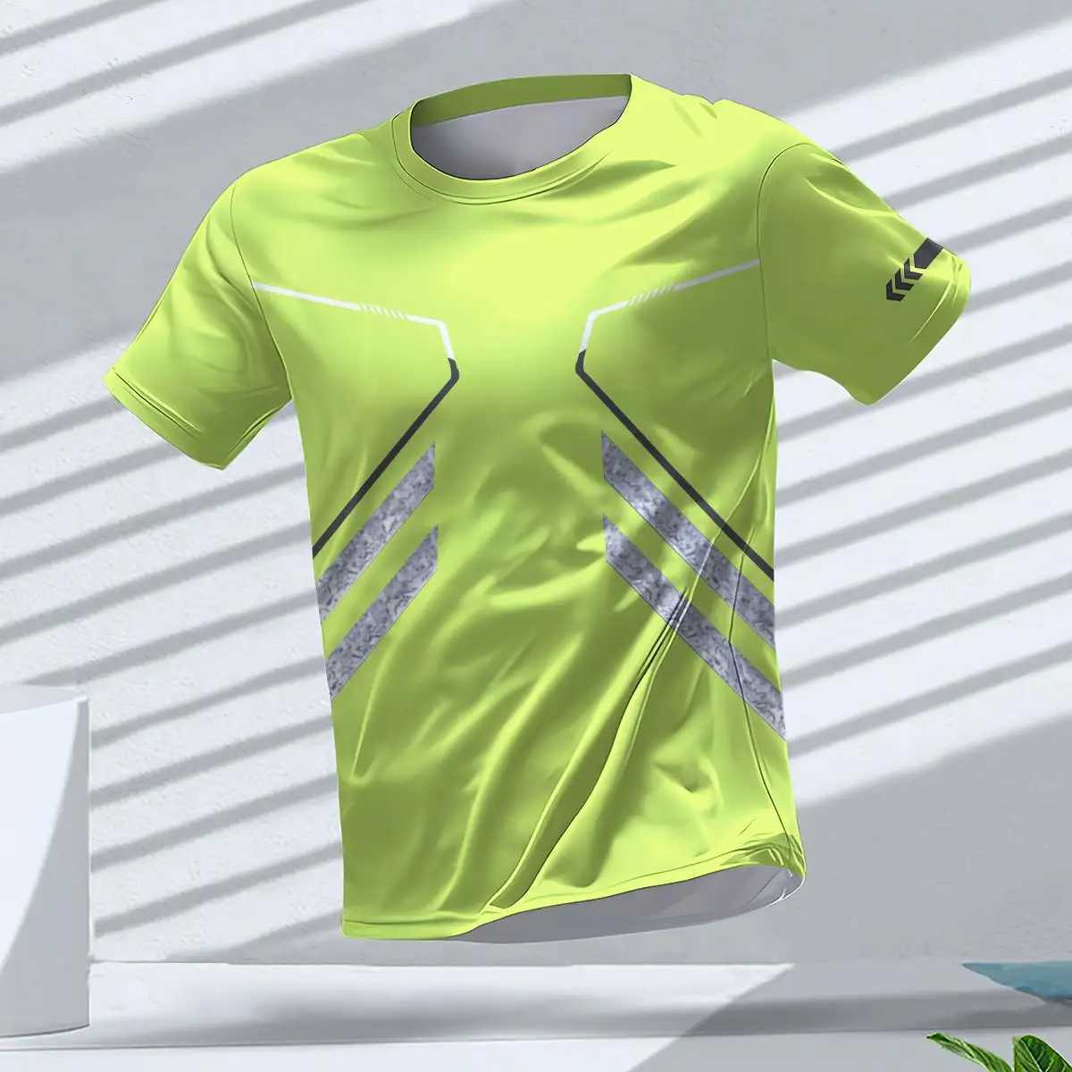 Summer Quick Dry Breathable Mens T Shirt Outdoor Run Fitness Sports Short Sleeve Tees Casual O-neck Oversized T-shirt Daily Top D260313