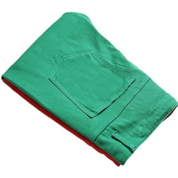 Two Colors Spliced Into Jeans Mens Fashion Casual Trousers Black White Denim Pants Y2k Mens Jeans Men Pants 240830